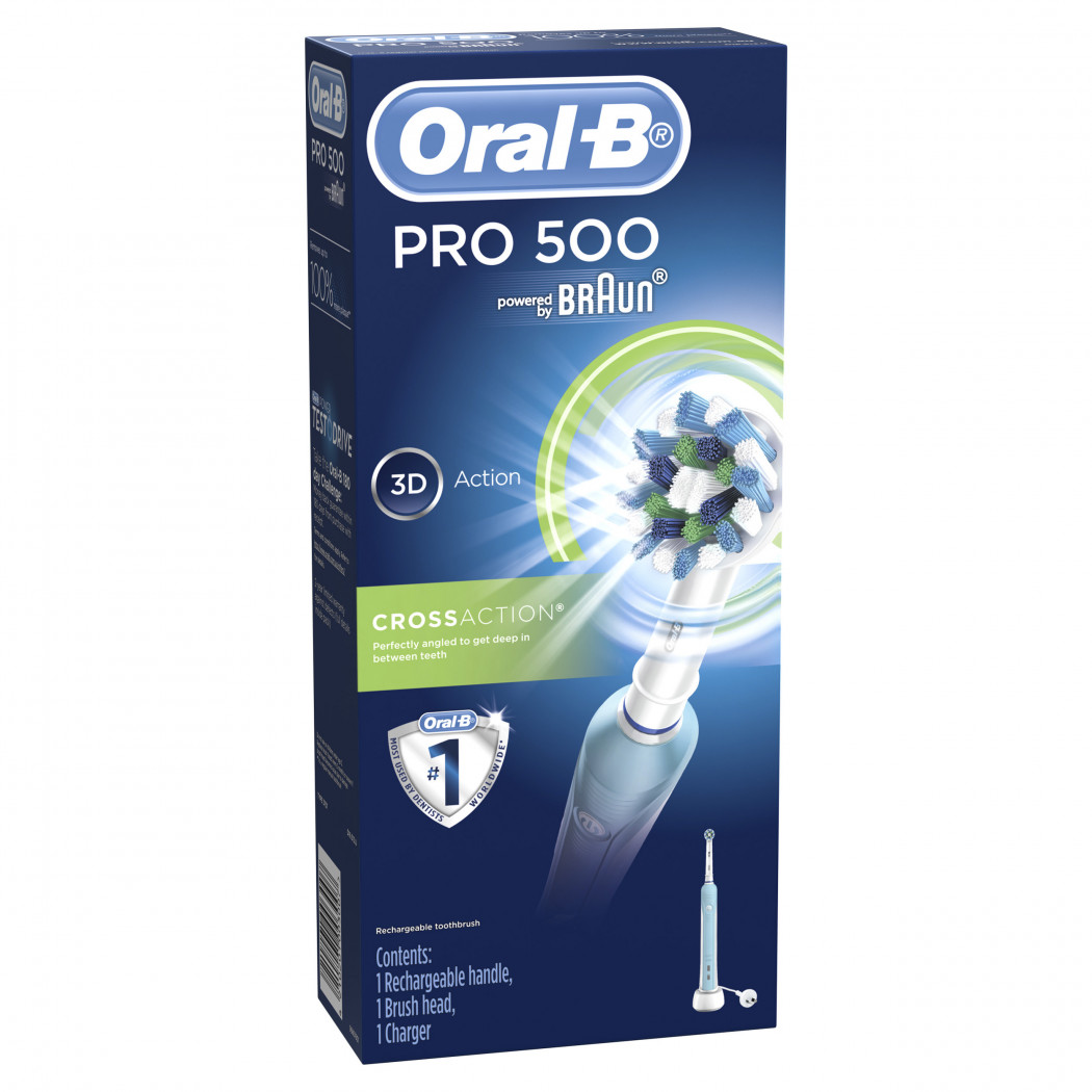 Oral-B Pro500 Electric Toothbrush (White)
