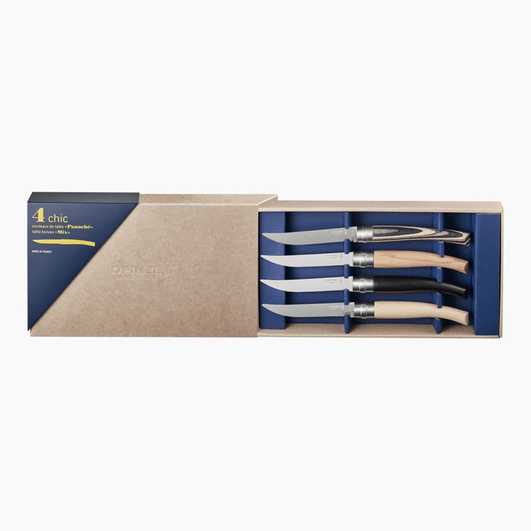 Opinel Table Chic Mix 4pc Set