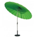 Shanghai Crank & Tilt Polyester Umbrella (2.6m/Lime)
