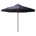 Tuscany Wood Look Umbrella Polyester (2.7m/Black)