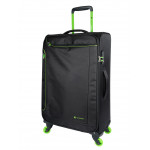 Voyager Venice 4-Wheel Suitcase (60cm/Black)