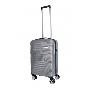Voyager Wanaka Spinner Cabin Suitcase (50cm/Grey)