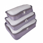 Voyager Smartpac Travel Packing Cube 3 piece set (Grey)