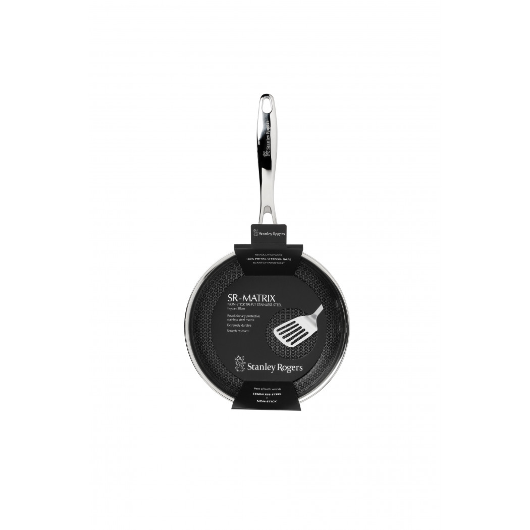 Stanley Rogers Matrix Stainless Steel Frypan (20cm)