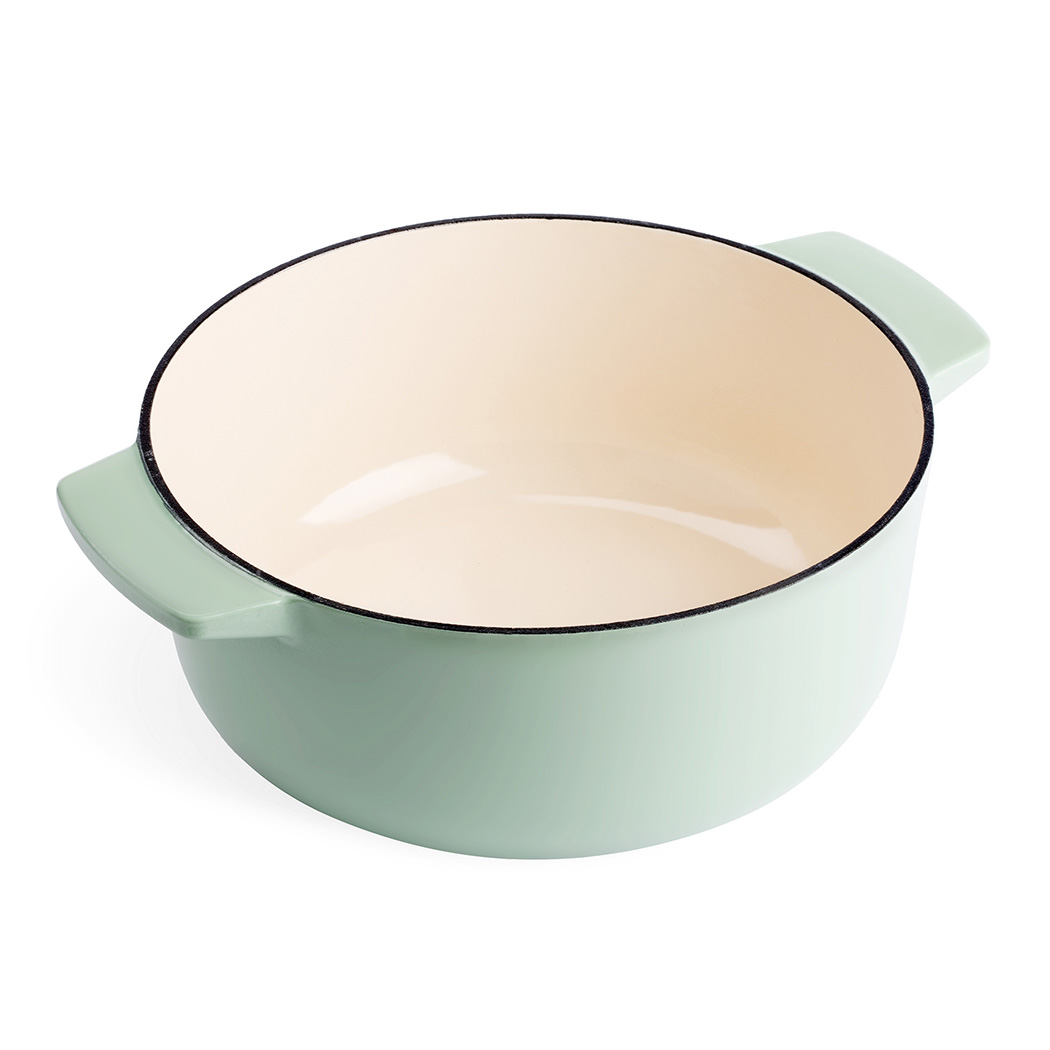 KitchenAid Covered Round Casserole 26cm (Pistachio)