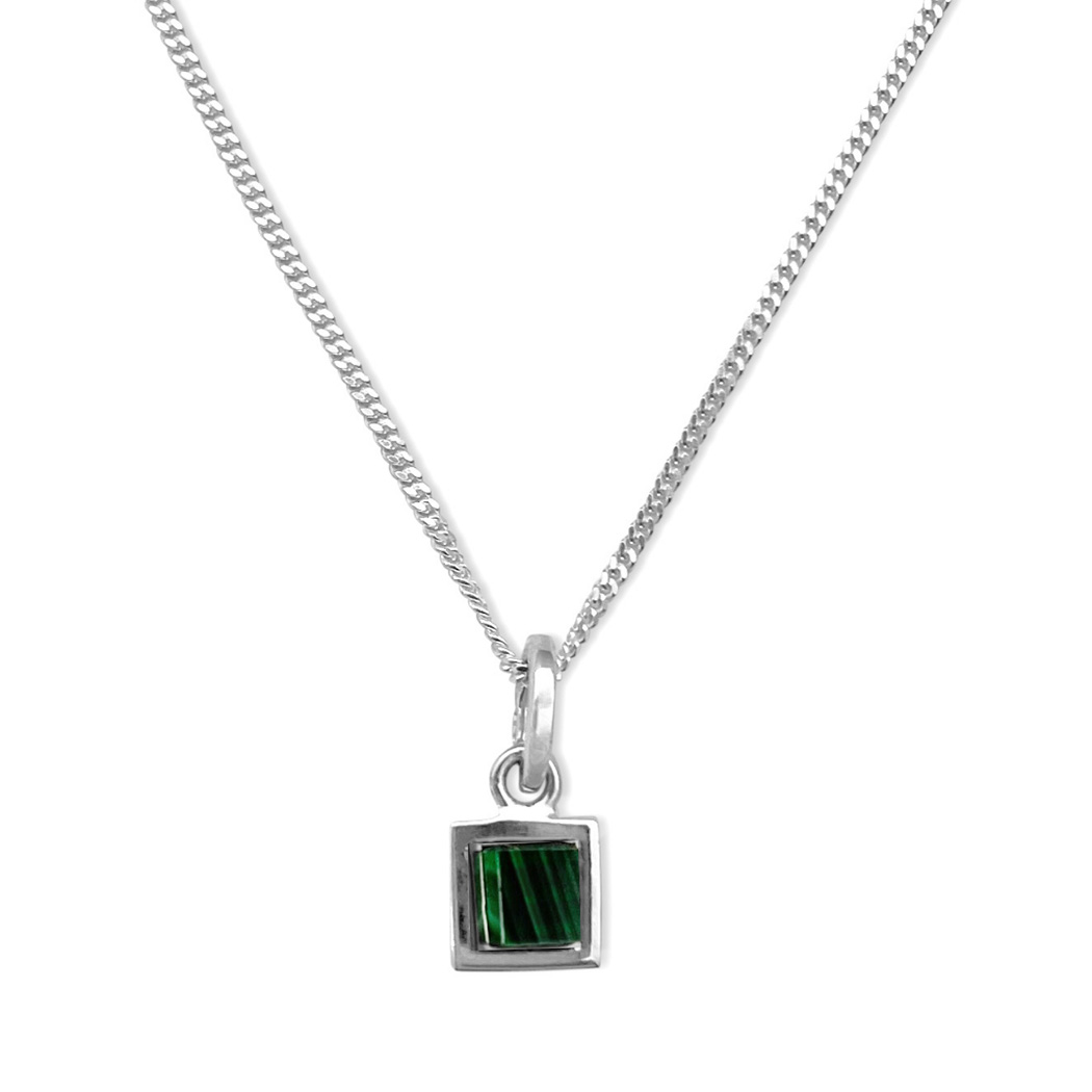 Fabuleux Vous La Stele Malachite Necklace (Petite)