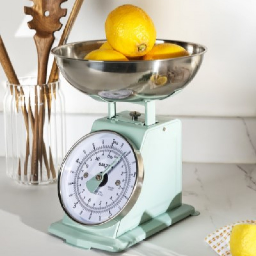 Salter Timeless Mechanical Kitchen Scale (Sage)