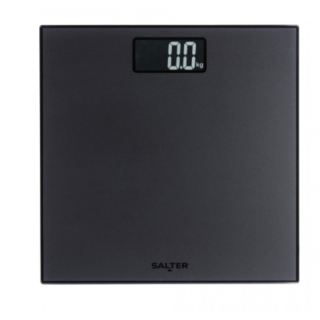 Salter Frosted Matt Black Electronic Personal Scale