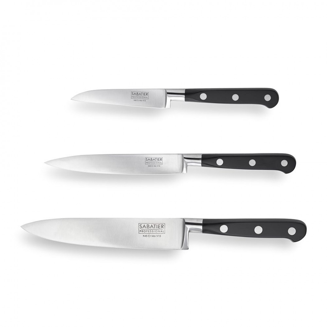 Sabatier Professional 3pc Knife Set