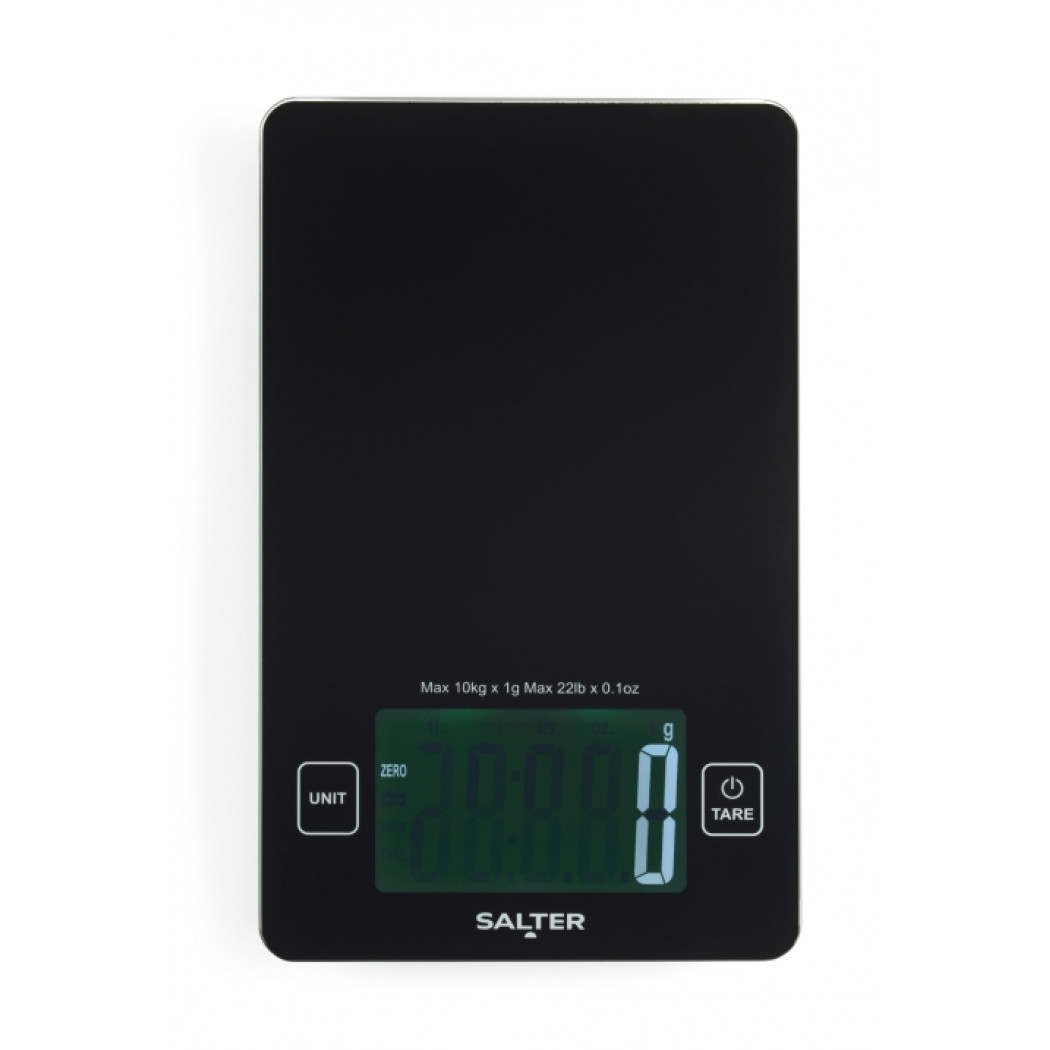 Salter High Capacity Electronic Kitchen Scale (Black)