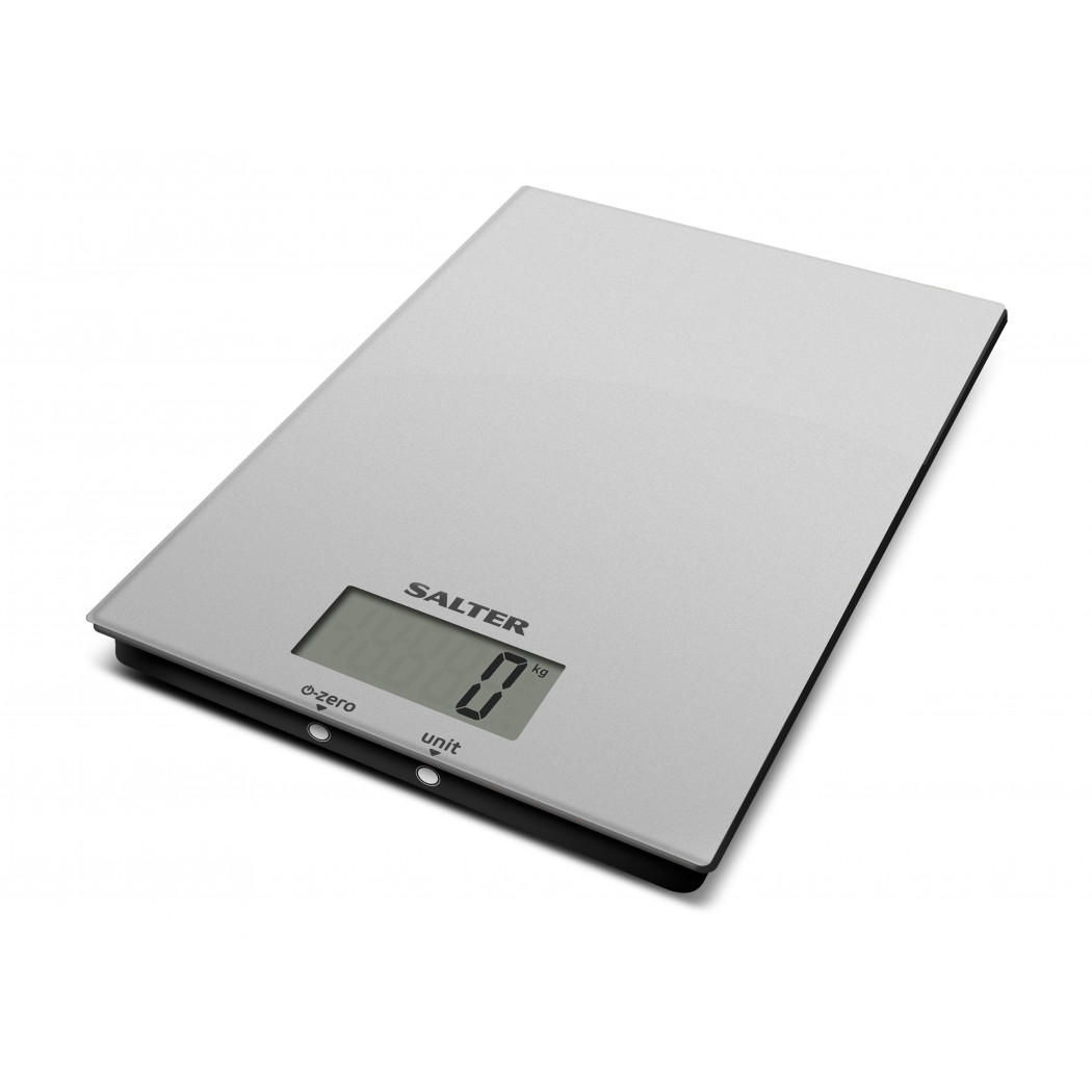 Salter Ultra Slim Glass Electronic Kitchen Scale