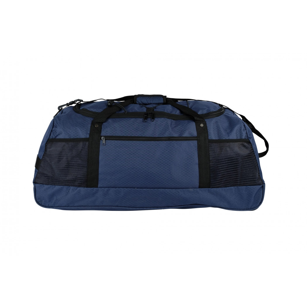 Voyager Foldaway Wheeled Duffle Bag (Navy)