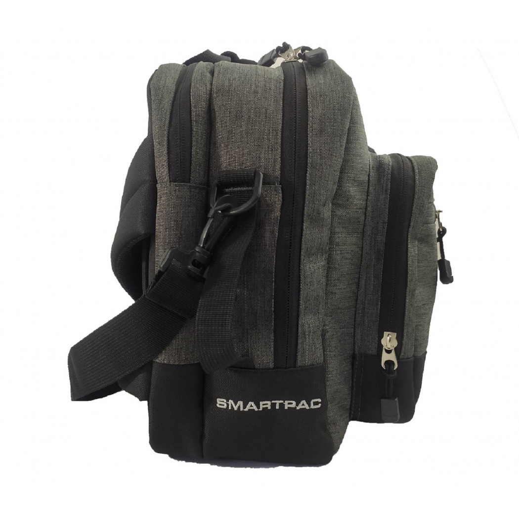Voyager Smartpac Hybrid Satchel Backpack (Grey/Black)
