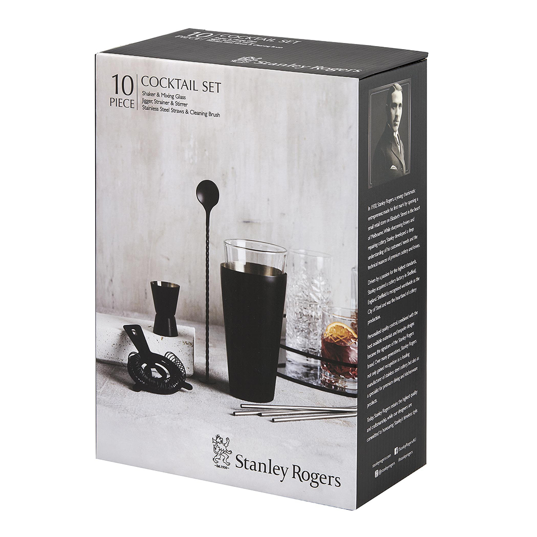 Stanley Rogers 10pc Cocktail Set