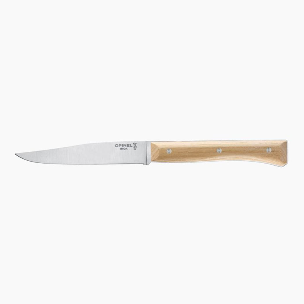 Opinel Facette Bistro Table Knive 4pc Set (Ash)