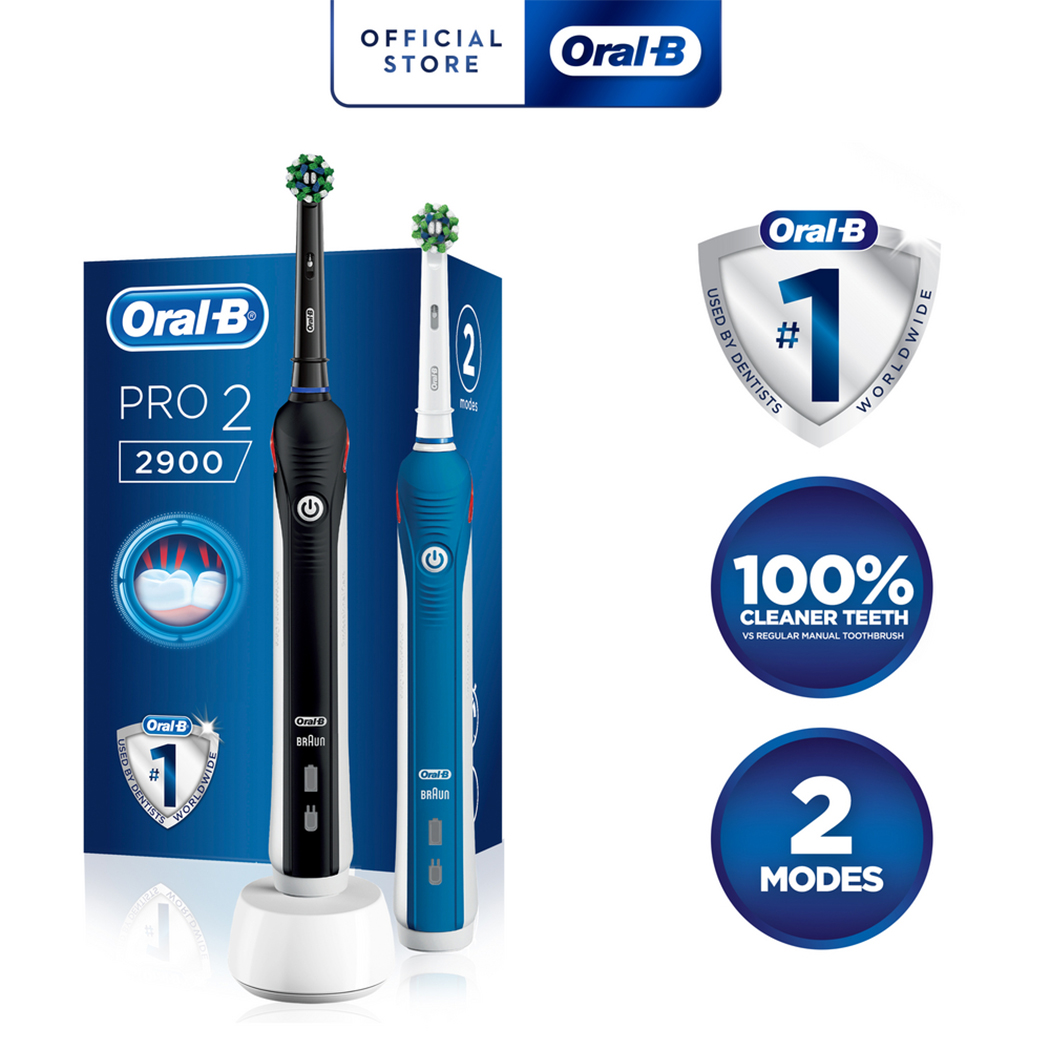 Oral B Pro 2 Dual Handle CrossAction Electric Toothbrush
