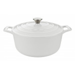 La Cuisine Round Casserole 1.75L/20cm (White)