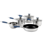 Russell Hobbs Stainless Steel Opulence 5pc Pan Set