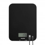 Salter Rechargeable Electronic Kitchen Scale (Black)