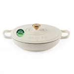 Salter Chester Shallow Cast Iron Casserole 30cm (Cream)
