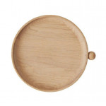 OYOY Inka Wood Tray (Round/Nature)