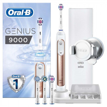 Oral-B Genius 9000 Electric Toothbrush (Rose Gold)