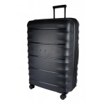 Voyager Boston 8-Wheel Suitcase (70cm/Black)