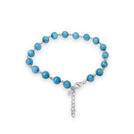 Fabuleux Vous La Pierre Chain Bracelet (Aquamarine)