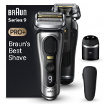 Braun Series 9 Shaver with 5-in-1 Smartcare Center & Leather Travel Case