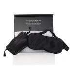 Voyager Smartpac Silk Sleep Mask (Black)