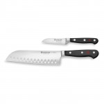 Wusthof Classic Santoku Knife (20cm) and Classic Paring Knife (8cm)